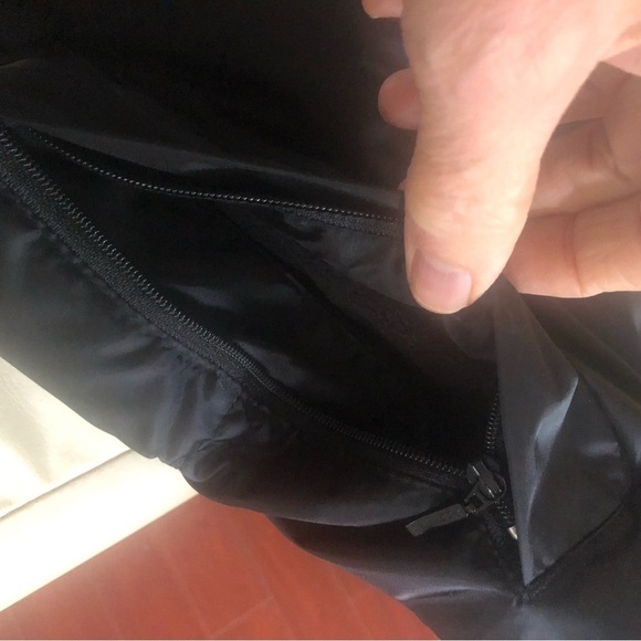 Down Black Puffer Coat Jacket  size medium - Picture 13 of 15